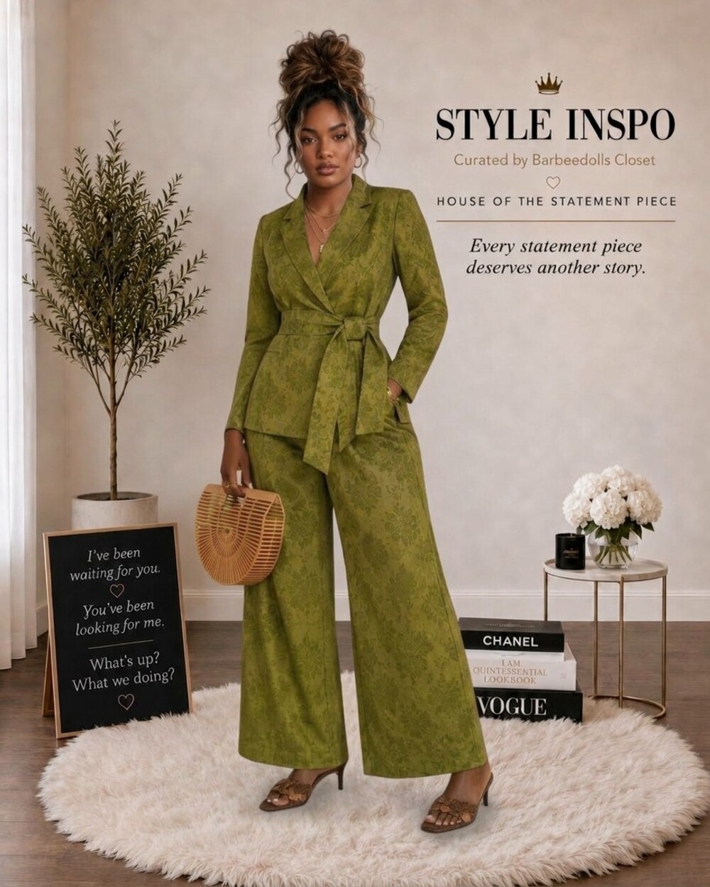 Live #169 - Cider Wide-Leg Pantsuit